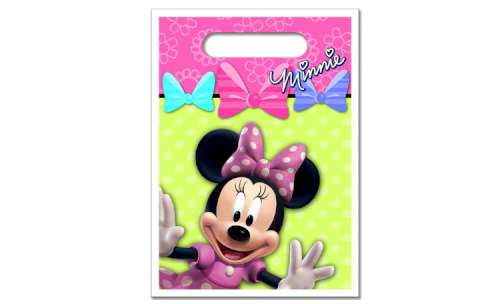 Minnie Mouse Loot Bags - Click Image to Close